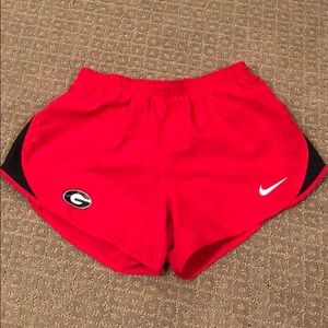 University of Georgia (UGA) Nike Running Shorts